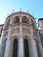 Lyon, Cathedrale Saint Jean, Chevet (3)